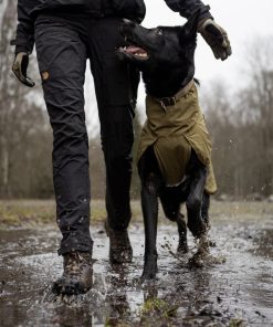 Non-stop dogwear Fjord raincoat WD, unisex, olive, 40, single