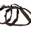 Non-stop dogwear Line harness long WD, unisex, olive, 4, single