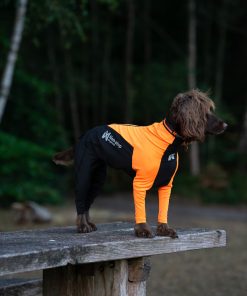 Non-stop dogwear Protector dog suit F, female, orange/black, 54, single