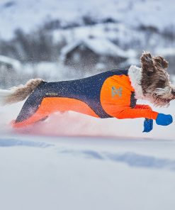 Non-stop dogwear Protector snow, male, black/orange, 2XS, single