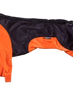 Non-stop dogwear Protector snow, male, black/orange, 2XS, single