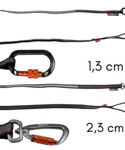 Non-stop dogwear Touring bungee leash, unisex, teal, 1.2m/13mm, single
