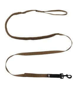 Non-stop dogwear Touring bungee leash WD, unisex, olive, 2.8m/23mm, single