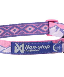 Non-stop dogwear Trail quest collar RP signature edition, unisex, purple/pink, S, single