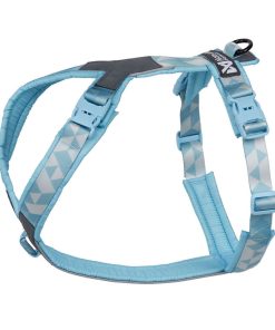Non-stop dogwear Trekking line harness CLIP'N™, unisex, ice blue, 1, single