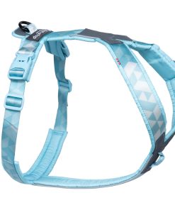 Non-stop dogwear Trekking line harness CLIP'N™, unisex, ice blue, 6, single