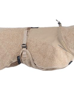 Non-stop dogwear Wool dog jacket, unisex, beige, 30, single