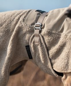 Non-stop dogwear Wool dog jacket, unisex, beige, 55, single