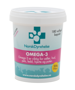 Norsk Dyrehelse Omega 3 180softgel