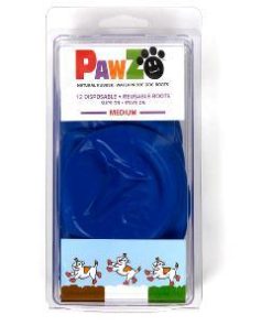 Pawz hundesko str M blå 12pk