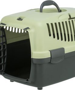 Transportk. Capri 1 XS Mørkegrå/Pastell Grønn 48x32x31cm Max 6Kg