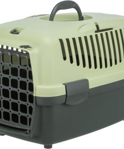 Transportk. Capri 1 XS Mørkegrå/Pastell Grønn 48x32x31cm Max 6Kg