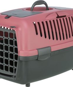 Transportk. Capri 2 XS/S Mørkegrå/Antikk Rosa 55x37x34cm Max 8Kg