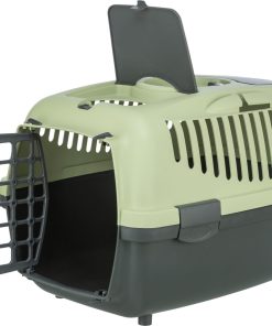 Transportk. Capri 2 XS/S Mørkegrå/Pastell Grønn 55x37x34cm Max 8Kg