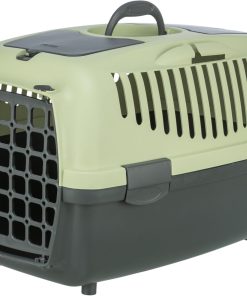 Transportk. Capri 2 XS/S Mørkegrå/Pastell Grønn 55x37x34cm Max 8Kg