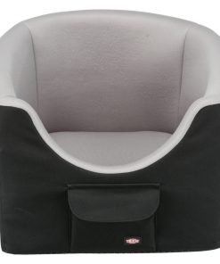 Trixie Bilsete Sort/Grå Nylon/Softplysj 41x39x42cm Max 8kg