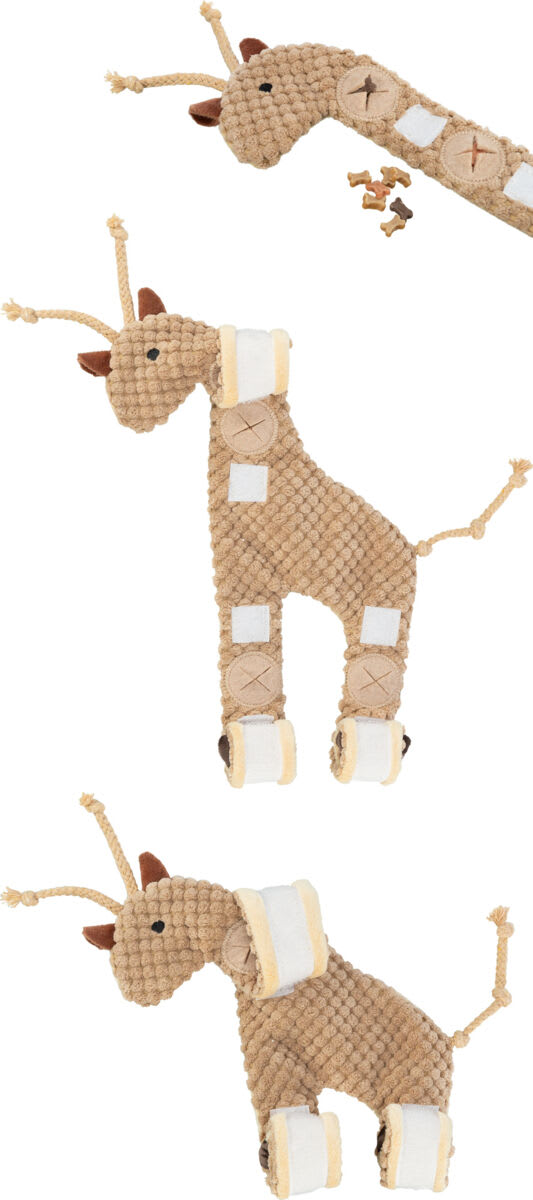 Trixie Hundeleke Dog Activity Snack Giraffe 50cm Snuseleke