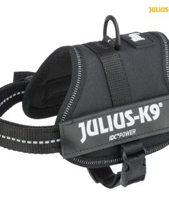 Trixie Hundesele Julius K9 Baby 2 Sort 2XS/S 33-45cm