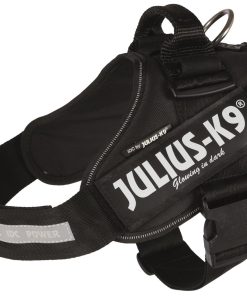 Trixie Hundesele Julius K9 IDC Str 1 Sort L/1 63-85cm