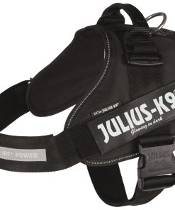 Trixie Hundesele Julius K9 IDC Str 3 Sort 2XL/3 82-115cm