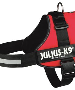 Trixie Hundesele Julius K9 Str 3 Rød 2XL/3 82-116cm