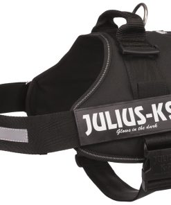 Trixie Hundesele Julius K9 Str 3 Sort 2XL/3 82-116cm
