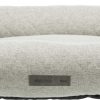 Trixie Hundeseng Noah Vital Vevd/Soft Polyester Lysegrå 60x50cm
