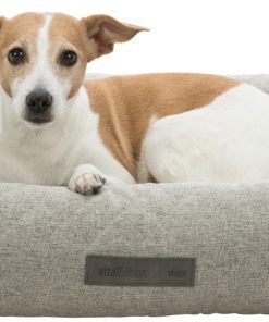 Trixie Hundeseng Noah Vital Vevd/Soft Polyester Lysegrå 60x50cm