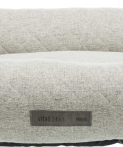 Trixie Hundeseng Noah Vital Vevd/Soft Polyester Lysegrå 60x50cm