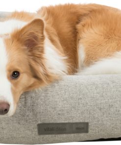 Trixie Hundeseng Noah Vital Vevd/Soft Polyester Lysegrå 80x60cm