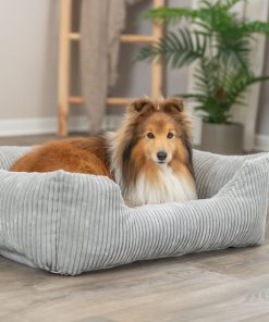 Trixie Hundeseng SOFT Edition Vital Jonna Plysj 80x60cm Grå