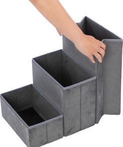Trixie Katte/Hundehule Harvey Med Trapp Soft Edition max15kg 119x47x50cm