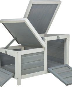 Trixie natura smådyrbur med to innganger, 70 × 43 × 45