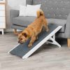 Trixie Petwalk Rampe MDF/Filt 90x36x43cm Max 40Kg Hvit/Grå
