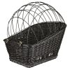 Trixie Sykkelkurv M/Gitter Sort Pil 55x35x49cm Max 8Kg