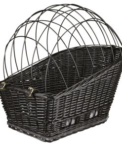 Trixie Sykkelkurv M/Gitter Sort Pil 55x35x49cm Max 8Kg