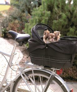 Trixie Sykkelkurv Sort Nylon 42x29x48cm max 6Kg