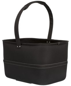 Trixie Sykkelkurv Sort Nylon Til Styret 47x29x41cm max 6Kg