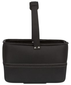 Trixie Sykkelkurv Sort Nylon Til Styret 47x29x41cm max 6Kg