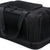Trixie Transportbag Plane Airline Polyester Sort 44x28x25cm Max 7kg