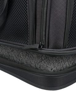 Trixie Transportbag Plane Airline Polyester Sort 44x28x25cm Max 7kg