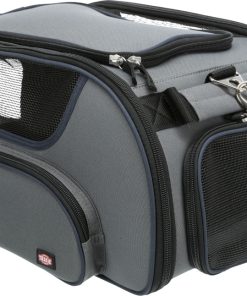 Trixie Transportbag Wings Airline Polyester Grå/Blå 46x28x23cm Max 20kg