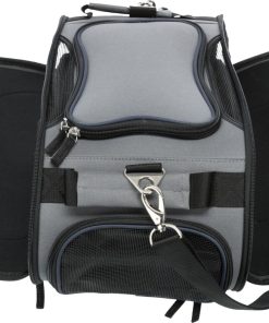 Trixie Transportbag Wings Airline Polyester Grå/Blå 46x28x23cm Max 20kg