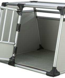 Trixie Transportbur Aluminium Sølv/Grå L 93x81/51x64cm