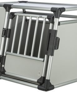 Trixie Transportbur Aluminium Sølv/Grå L 93x81/51x64cm
