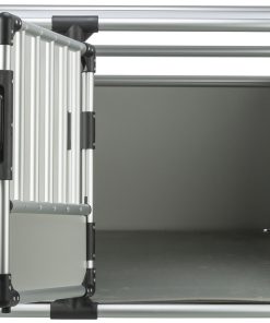 Trixie Transportbur Aluminium Sølv/Grå L 93x81/51x64cm
