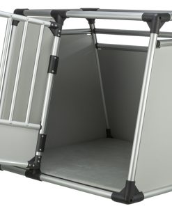 Trixie Transportbur Aluminium Sølv/Grå L/XL 94x88/52x75cm