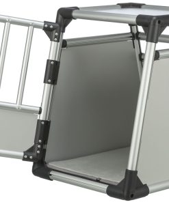 Trixie Transportbur Aluminium Sølv/Grå S 48x64/37x57cm