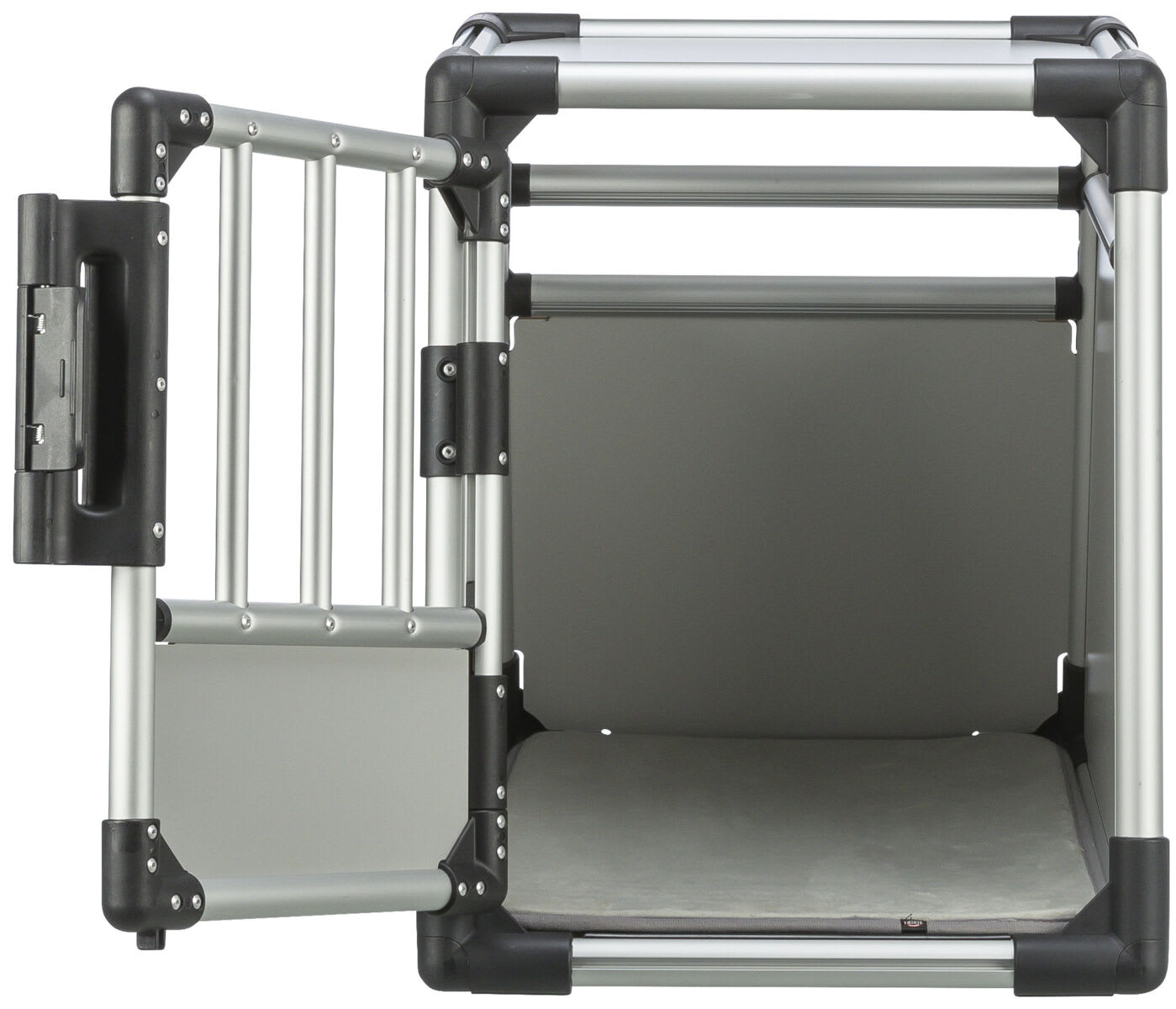 Trixie Transportbur Aluminium Sølv/Grå S 48x64/37x57cm