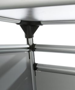 Trixie Transportbur Aluminium Sølv/Grå S 48x64/37x57cm